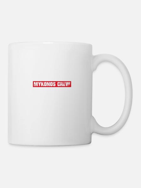 Mykonos Crew - Tasse - Weiß