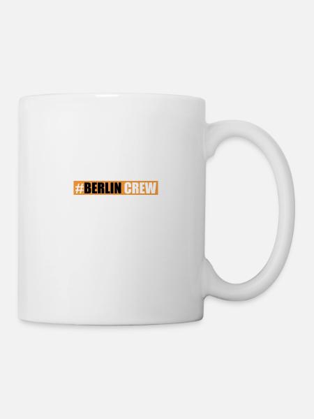 Berlin Crew - Tasse - Weiß