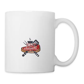 Meat Whisperer Grill Party - Mug blanc - blanc - Droite
