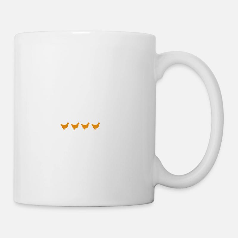 Hühnerflüsterer Hühnerliebhaber - Tasse - Weiß