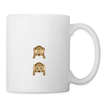 Ja, wo sind die gestörten Arbeitskollegen? - Tasse - Weiß - Rechts
