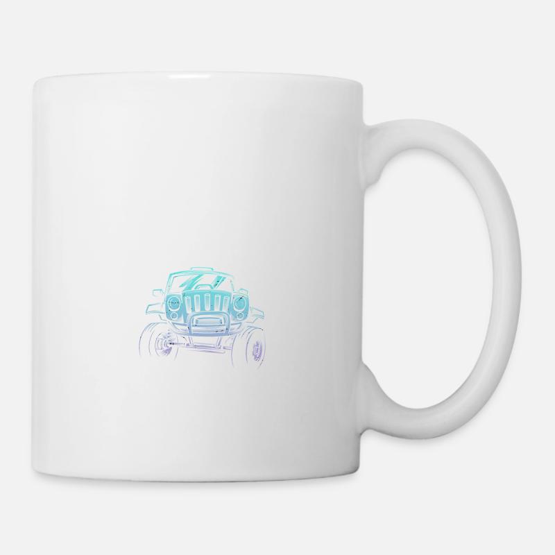 jeep - Mug blanc - blanc