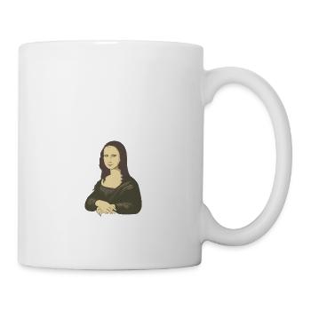 Mona Lisa - Tasse - Weiß - Rechts