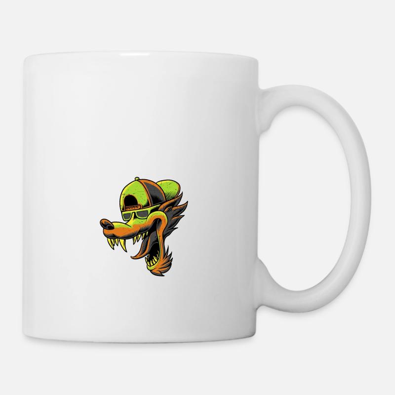 cooler Hund - Tasse - Weiß