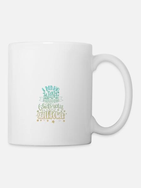 Wein verschwinden lassen - Tasse - Weiß