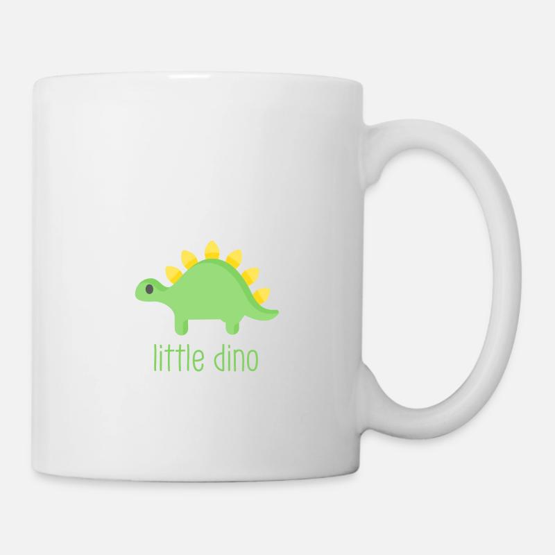 kleiner dino schönes geschenk - Tasse - Weiß