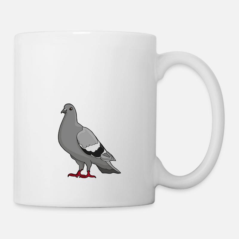 Taube - Tasse - Weiß