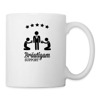 Supporter groom bachelor party - Mug - white - Right