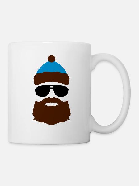PÈRE NOEL COOL - Mug blanc - blanc