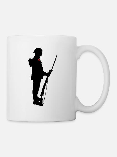 Soldat WW1 - Tasse - Weiß