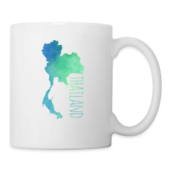 Thailand - Tasse - Weiß - Rechts