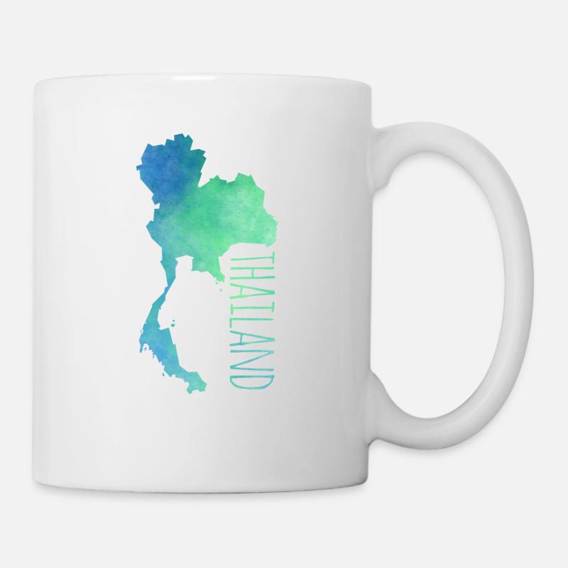 Thailand - Tasse - Weiß