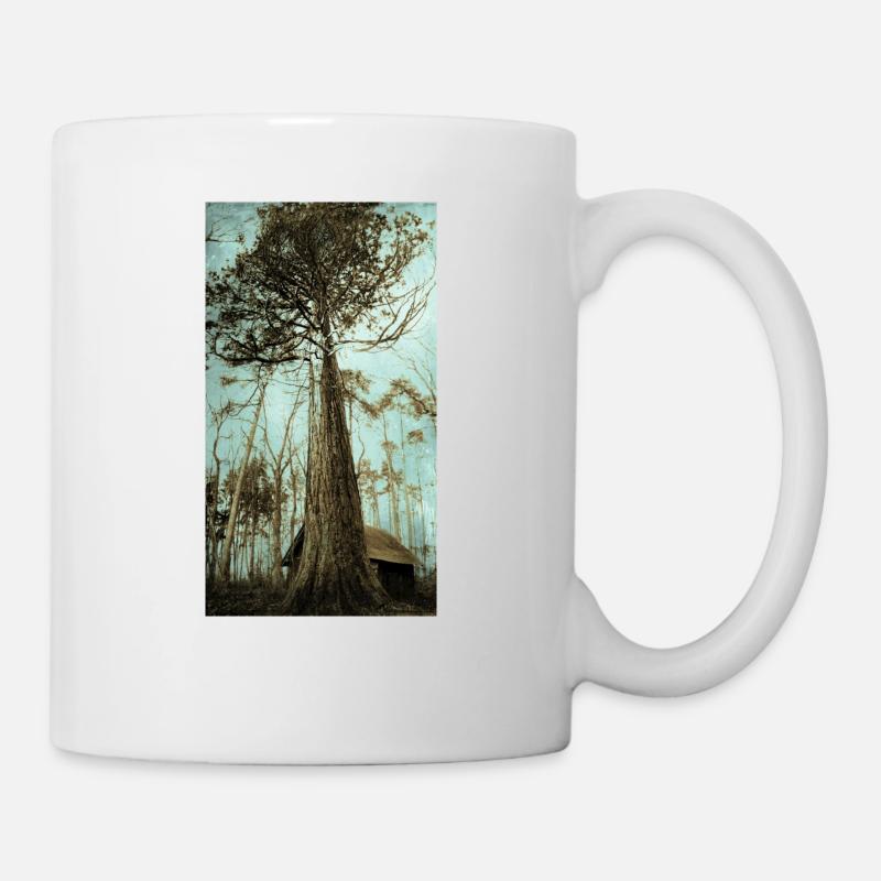 Mammutbaum 2 - Tasse - Weiß