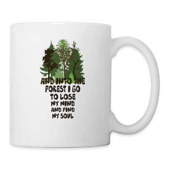 into the forest - Mug - white - Right