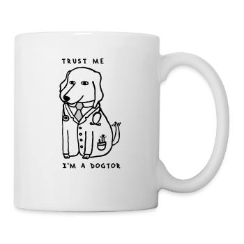 DOGTOR - Crois-moi, je suis un Dogtor - Mug blanc - blanc - Droite