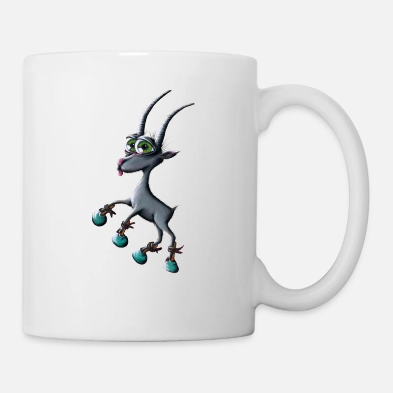 Sternzeichen Steinbock - Tasse - Weiß