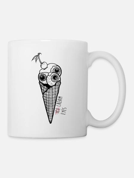 Eyes cream - Mug blanc - blanc