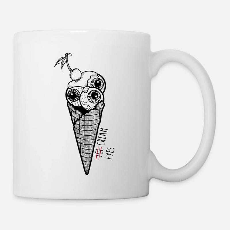 Eyes cream - Mug - white