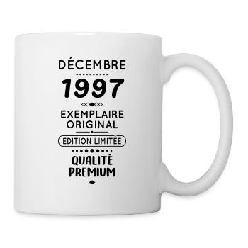 Anniversaire 25 ans - Décembre 1997 Original - Mug blanc - blanc - Droite