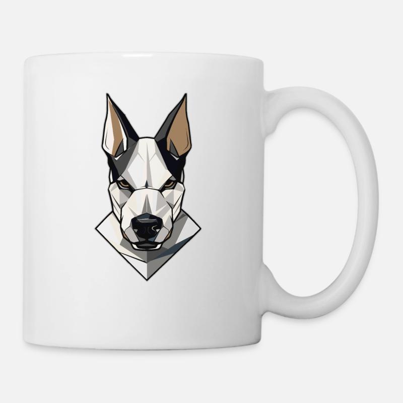 Bullterrier - Tasse - Weiß