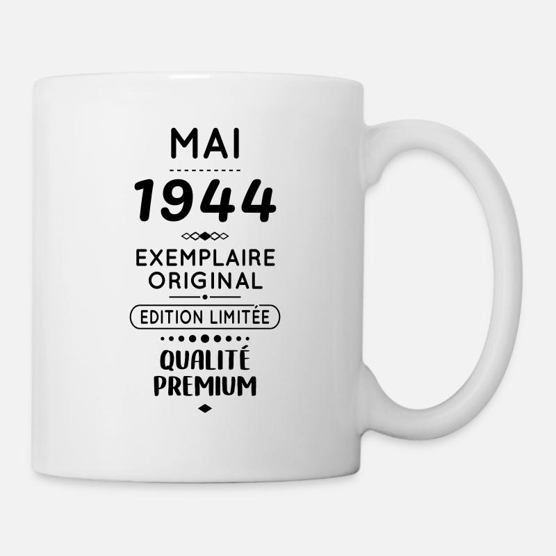 80° Anniversario - Maggio 1944 Originale - Tazza - bianco