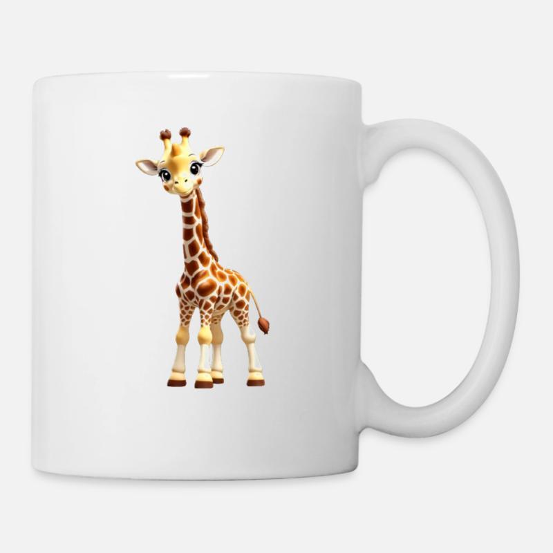 Tiny Giraffe/ Baby Giraffe - Tasse - Weiß