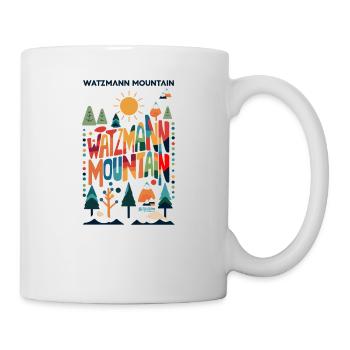 Watzmann Bavaria's colourful mountain landscape Alps Mountains - Mug - white - Right
