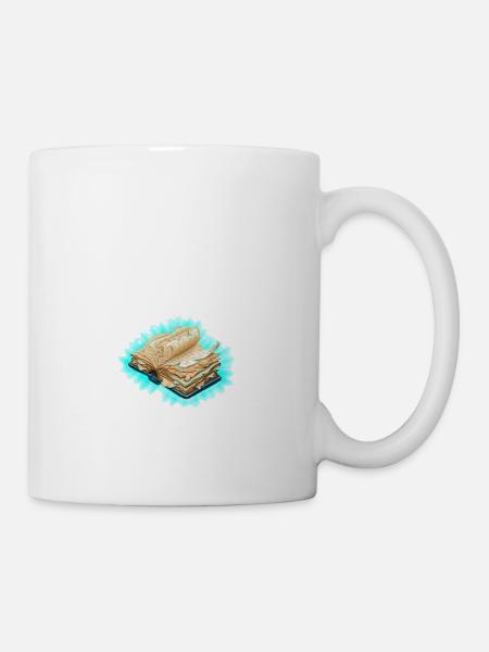 Buch - Tasse - Weiß
