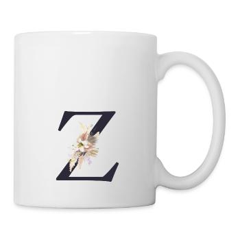 Customizable Monogram Z Floral - Mug - white - Right