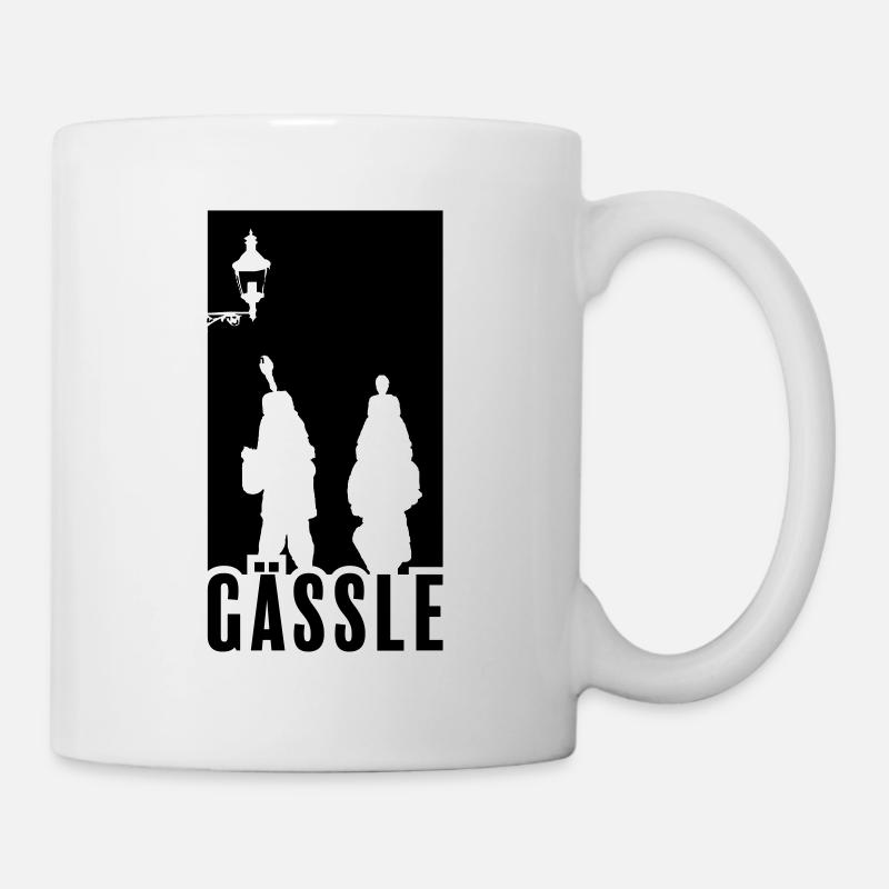 Fasnacht - Gässle - Tasse - Weiß