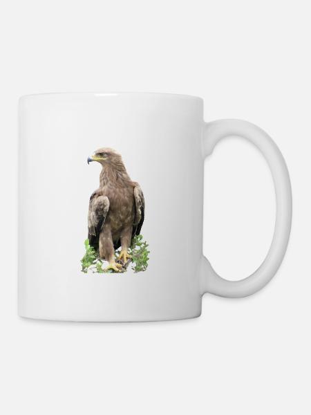 Eagle - bird - Kenya - Africa - Mug - white