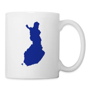 Finnland - Tasse - Weiß - Rechts