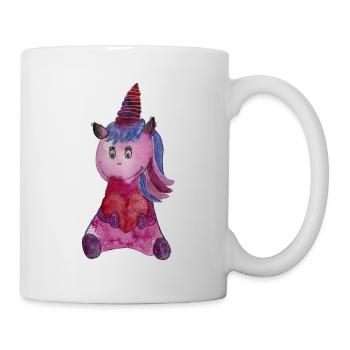 Happy little Einhorn Rosalie - Tasse - Weiß - Rechts