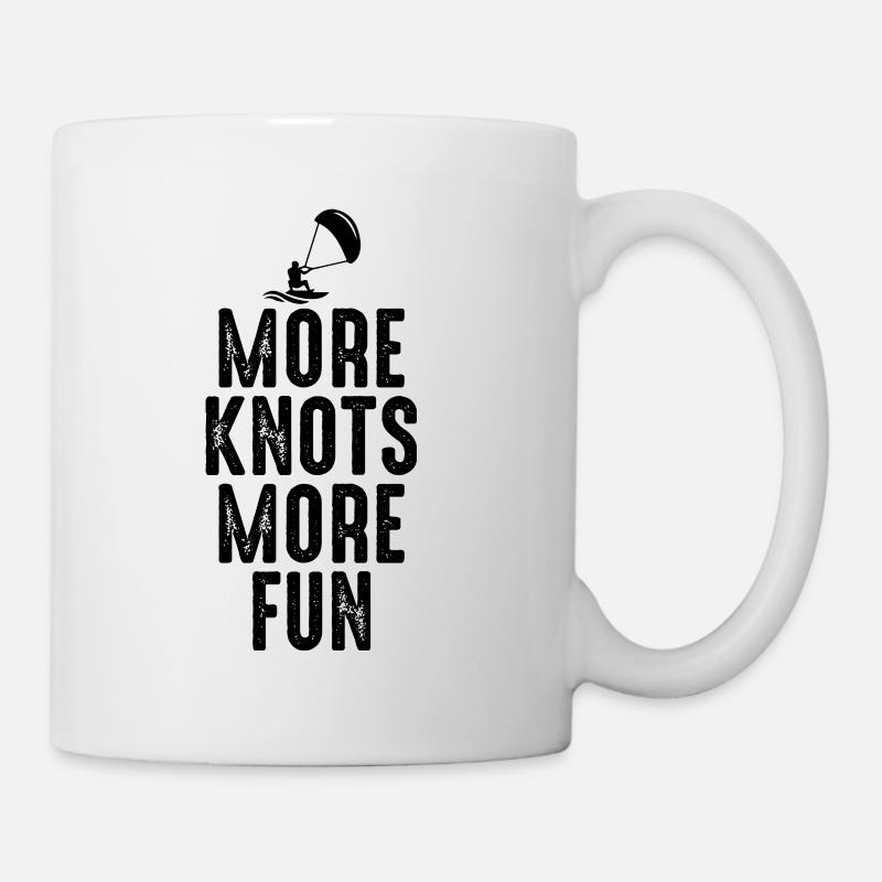 Kitesurfen Kitesurfen Kiteboarding Kiteboard - Tasse - Weiß