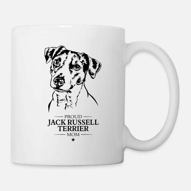 Jack Russell Terrier Mom Hunde Hund Wilsigns - Tasse - Weiß