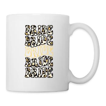 BRiIDE - COLLE Junggesellinnenabschied Shirts - Tasse - Weiß - Rechts