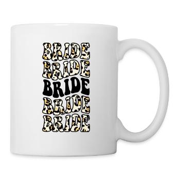 BRIDE - T-shirts et accessoires de mariée - Mug blanc - blanc - Droite