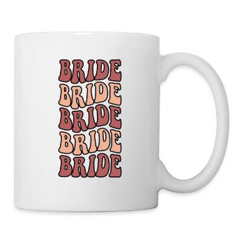 Enterrement de vie de jeune fille BRE pour l’équipe nuptiale - Mug blanc - blanc - Droite