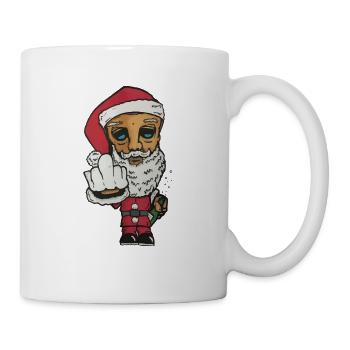 Der Weihnachtsmann war nicht artig dieses Jahr - Tasse - Weiß - Rechts