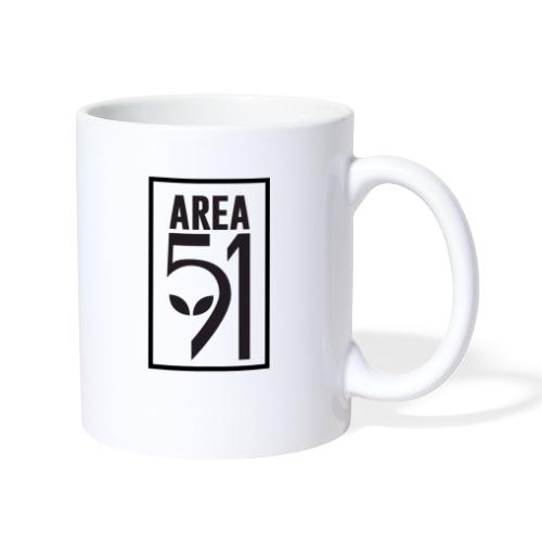 Area 51 raid + - Mug blanc