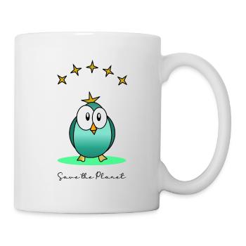 TAG der ERDE. ÖKOLOGIE. PLANET. UMWELT - Tasse - Weiß - Rechts