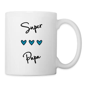 HAPPY DADDY'S DAY. DAD. FATHER'S DAY. HAPPY BIRTHDAY - Mug - white - Right