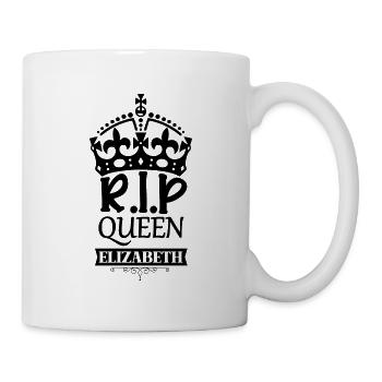 Queen Elizabeth II 1926 - 2022 - Mug - white - Right