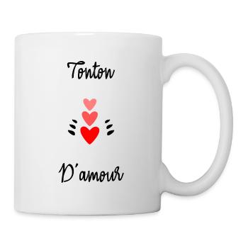 NOËL. ANNEE. ANNIVERSAIRE. RETRAITE. PAPA. MAMAM. - Mug blanc - blanc - Droite