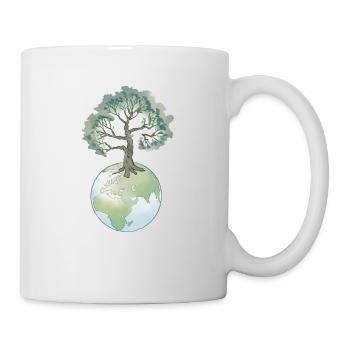 Mother Nature - The Tree That Sustains Our Environment - Mug - white - Right