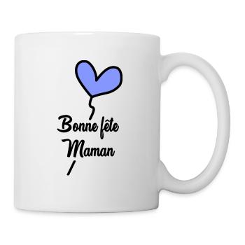 MOTHER'S DAY. HAPPY MOTHER'S DAY. MOM - Mug - white - Right