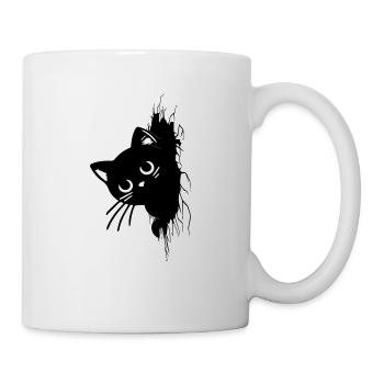 chat - Mug blanc - blanc - Droite