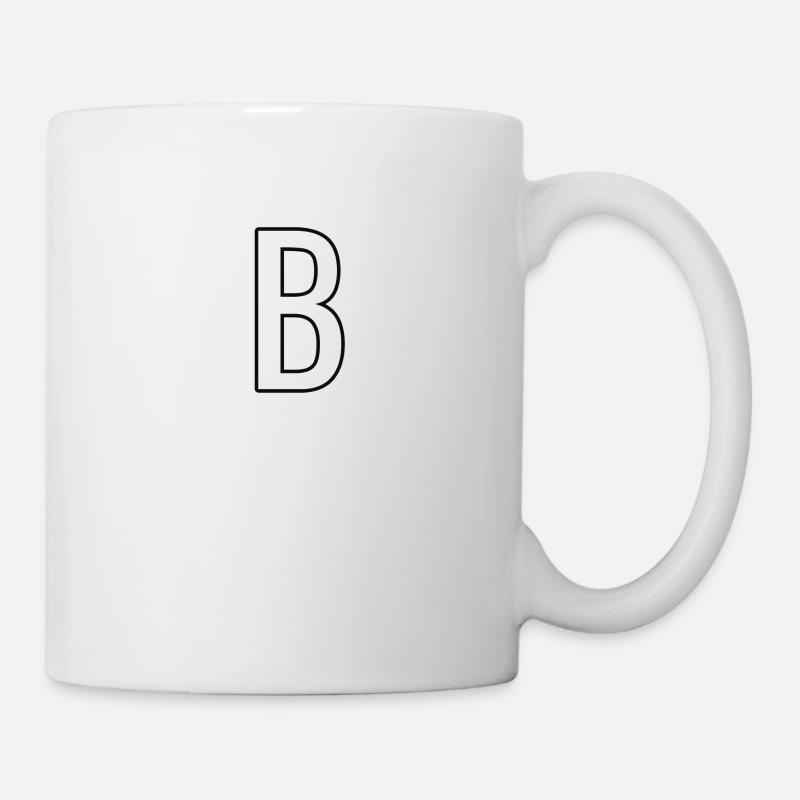 B - Tasse - Weiß