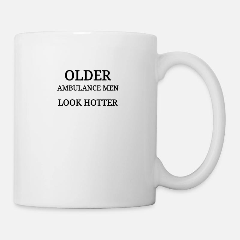 Sanitäter Geschenk ambulance man Notarzt Helfer - Tasse - Weiß