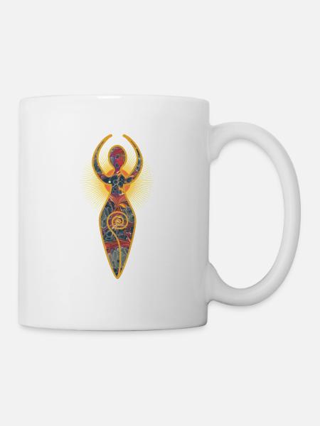 spiralgöttin e 227 - Tasse - Weiß